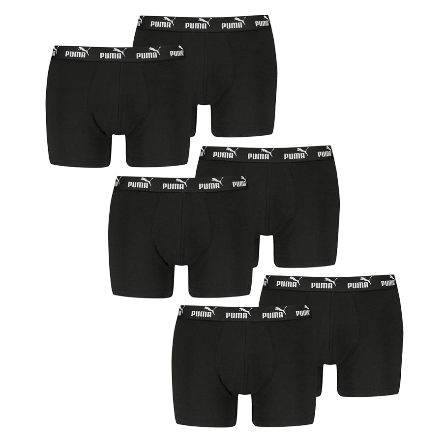 PUMA Elements Basic Boxershorts voor heren 6-pack 701232894-001