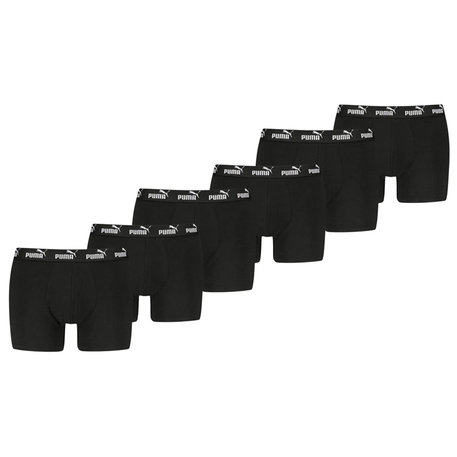 PUMA Elements Basic Boxershorts voor heren 6-pack 701232894-001