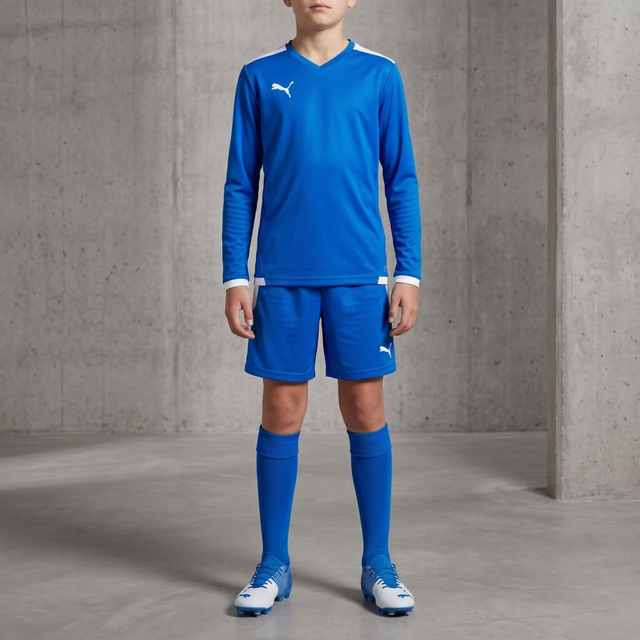 PUMA Pitch Kinder Shirt lange mouw 702088-02J