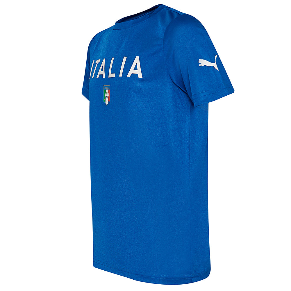 Italië FIGC PUMA Kinder Fan T-shirt 749112-01