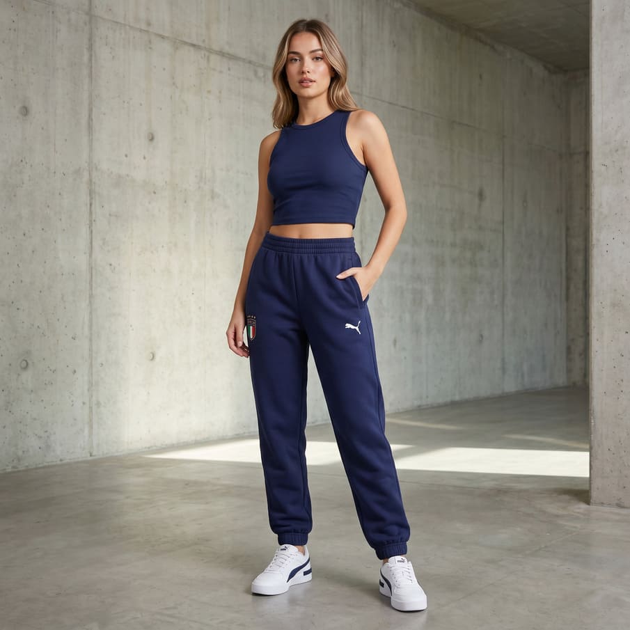 Italië FIGC PUMA Casual Performance Damesbroek 750085-05