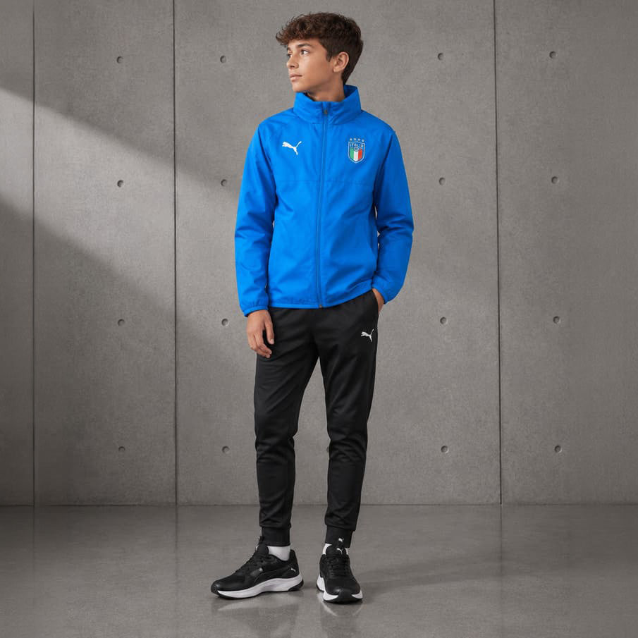 Italië FIGC PUMA Kinderregenjas 753673-02