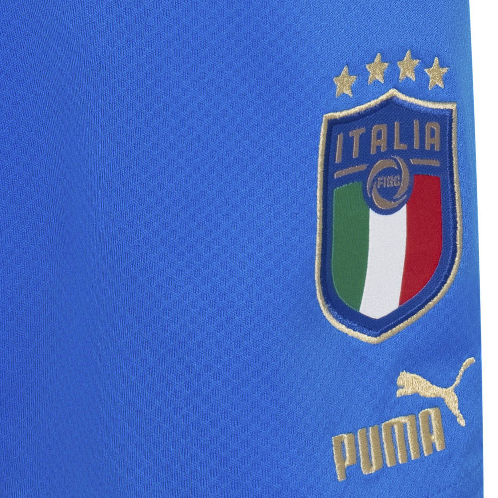 Italië FIGC PUMA Kinder Thuis Shorts 765669-01