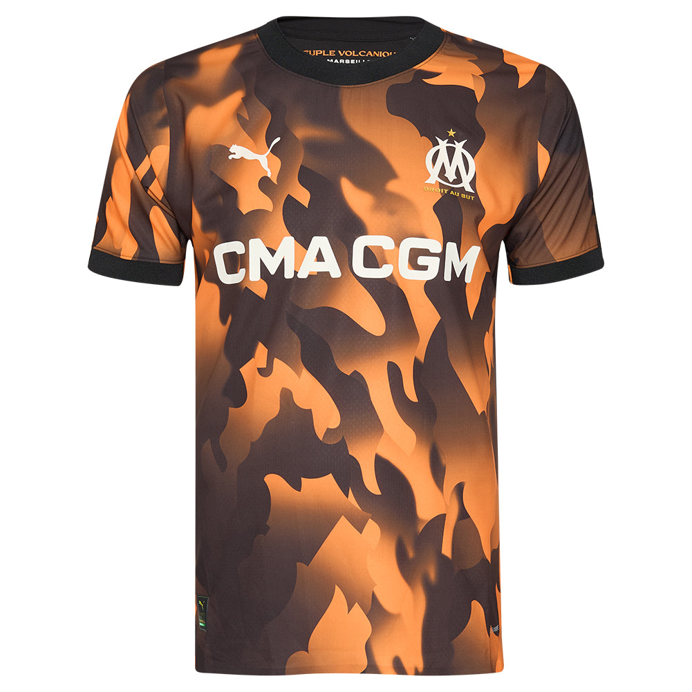 Olympique Marseille PUMA Authentic Player Heren Spelersshirt 771343-03