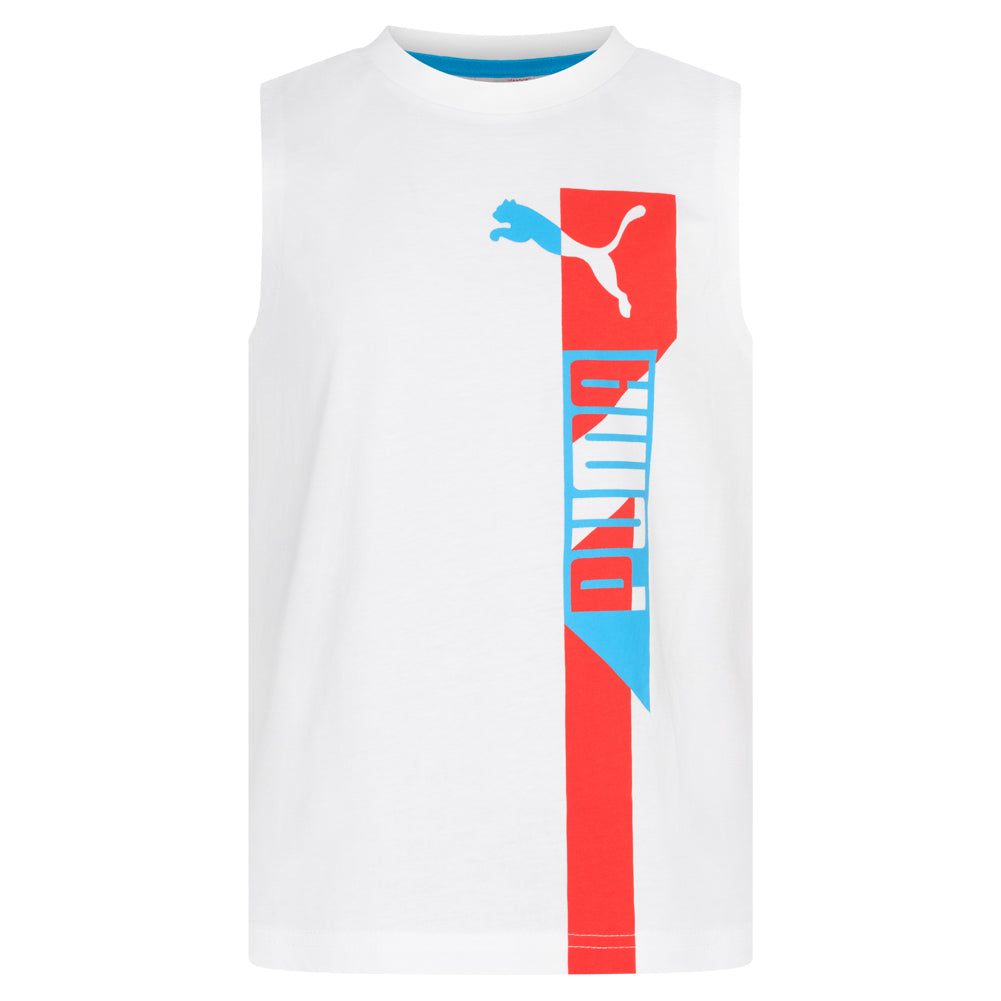 PUMA Graphic T-shirt Jongens Tanktop Shirt 824192-03