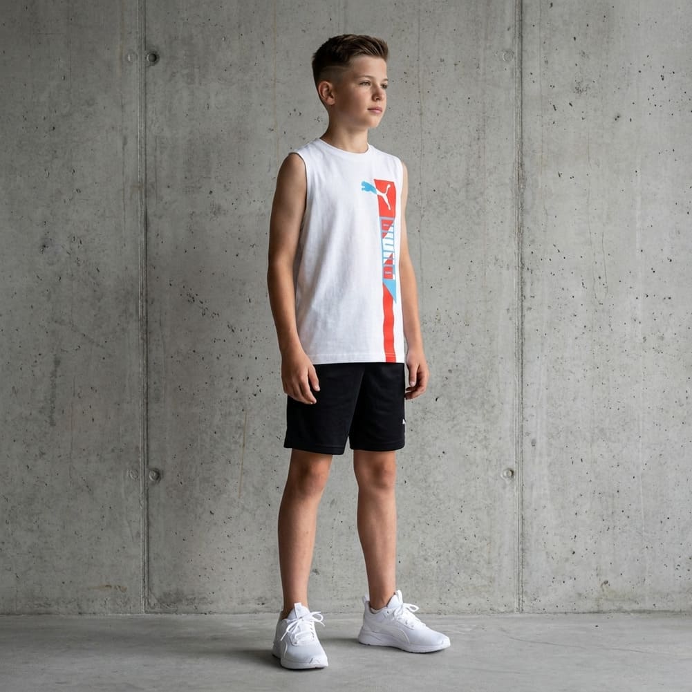 PUMA Graphic T-shirt Jongens Tanktop Shirt 824192-03