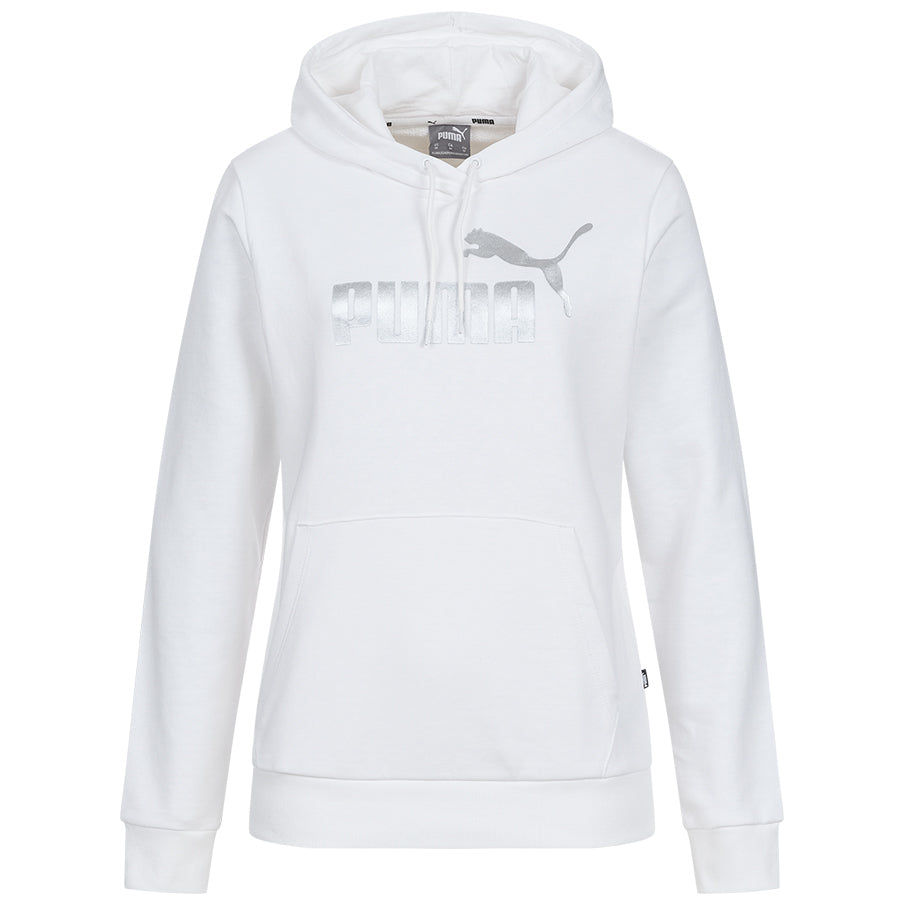 PUMA ESS+ Metallic Logo dameshoodie 849096-02
