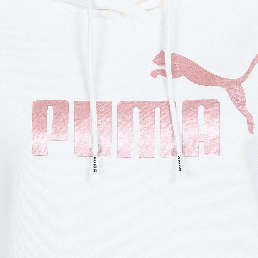 PUMA ESS+ Metallic Logo Hoodie voor dames 849958-13