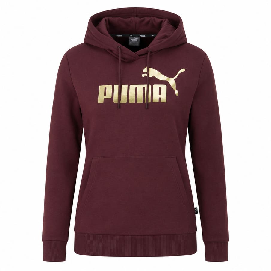PUMA ESS+ Metallic Logo Hoodie voor dames 849958-42