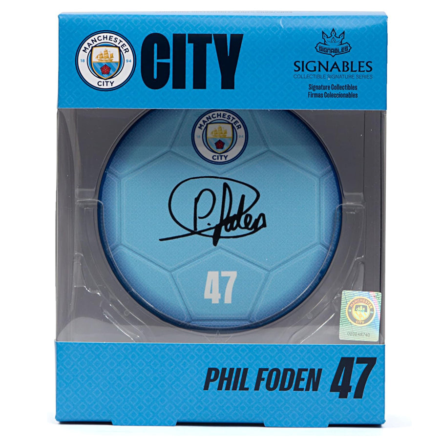 Manchester City Phil Foden #47 Voetbal Verzamelobject 14 cm 850032256292