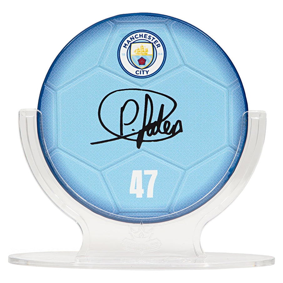 Manchester City Phil Foden #47 Voetbal Verzamelobject 14 cm 850032256292