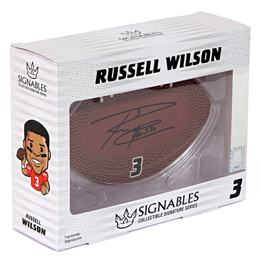 Denver Broncos Russell Wilson #3 NFL Verzamelobject 17,8 cm 850032256582