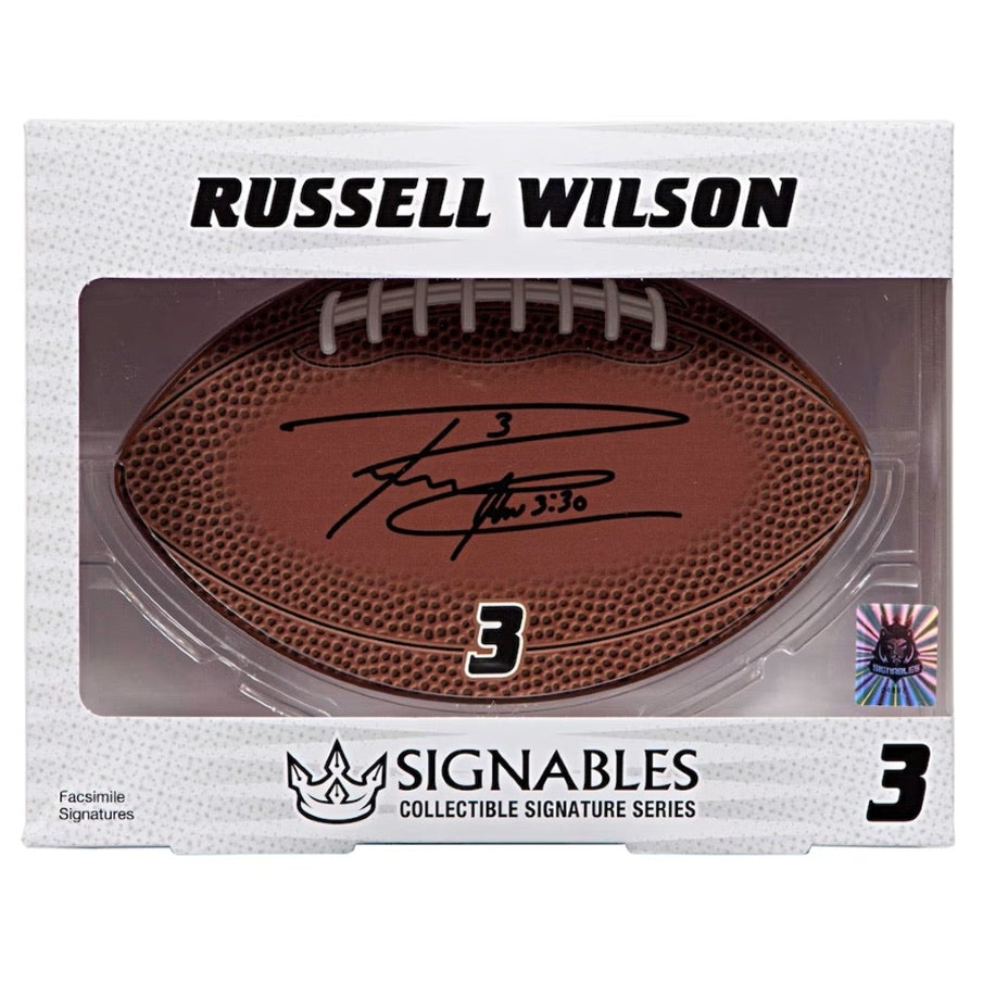 Denver Broncos Russell Wilson #3 NFL Verzamelobject 17,8 cm 850032256582