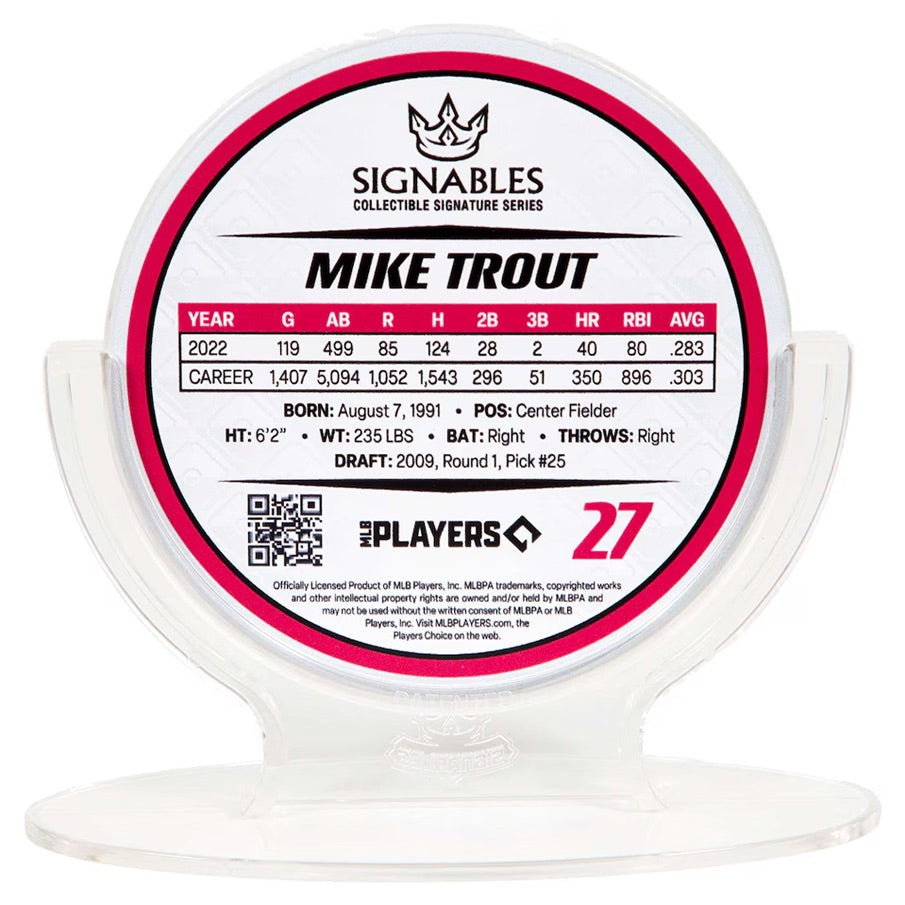 Los Angeles Angels Mike #27 Trout MLB Verzamelobject 13 cm 850032256759
