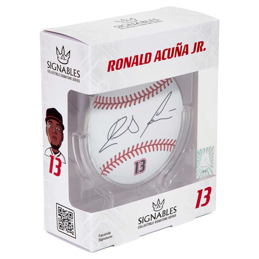 Atlanta Braves Ronald Acuña Jr. #13 MLB Verzamelobject 13 cm 850032256827