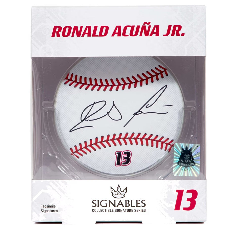 Atlanta Braves Ronald Acuña Jr. #13 MLB Verzamelobject 13 cm 850032256827