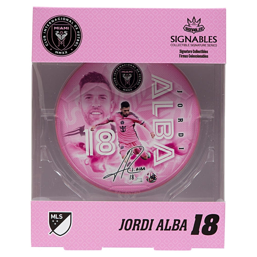 Inter Miami Jordi Alba #18 Voetbal Verzamelobject 14 cm 850056417303