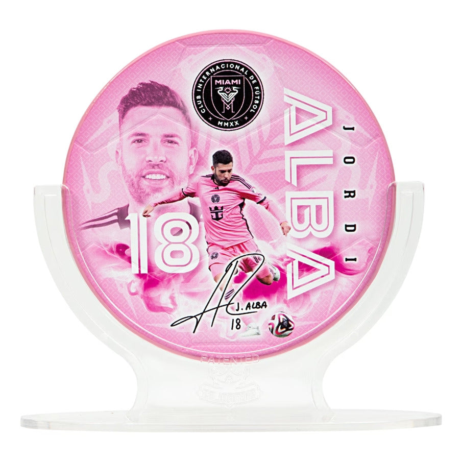 Inter Miami Jordi Alba #18 Voetbal Verzamelobject 14 cm 850056417303
