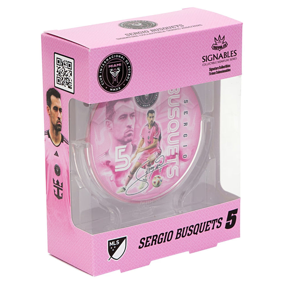 Inter Miami Sergio Busquets #5 Voetbal Verzamelobject 14 cm 850056417310