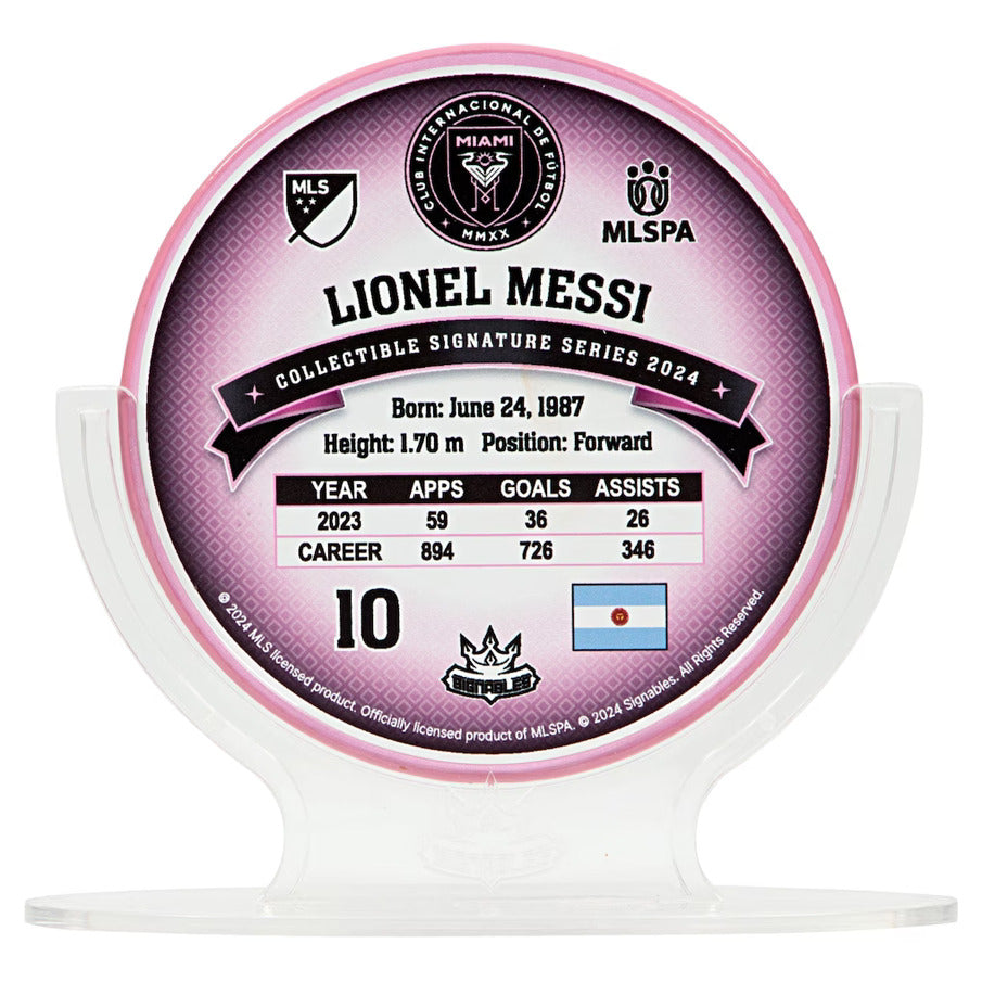 Inter Miami Lionel Messi #10 Voetbal Verzamelobject 14 cm 850056417327