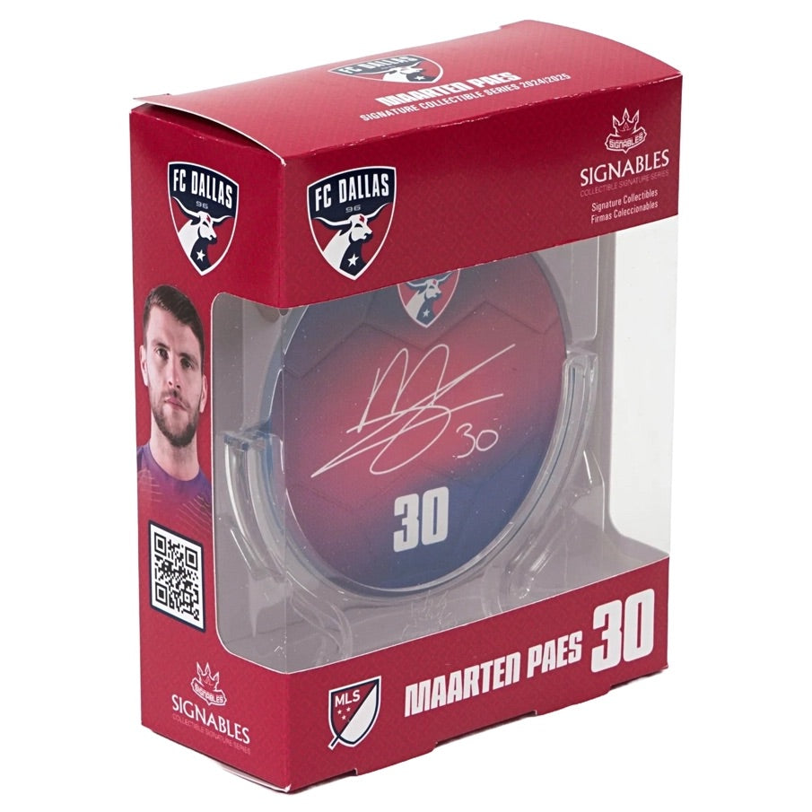 FC Dallas Maarten Paes #30 Voetbal Verzamelobject 14 cm 850056417389