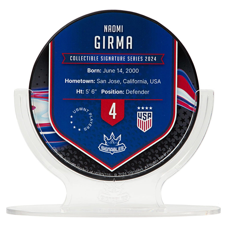 VS Naomi Girma #4 Voetbal Verzamelobject 14 cm 850056417785