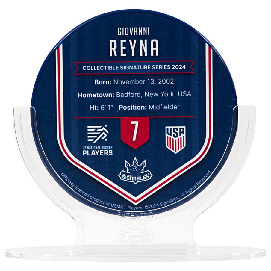 USA Giovanni Reyna #7 Voetbal Verzamelobject 14 cm 850056417884