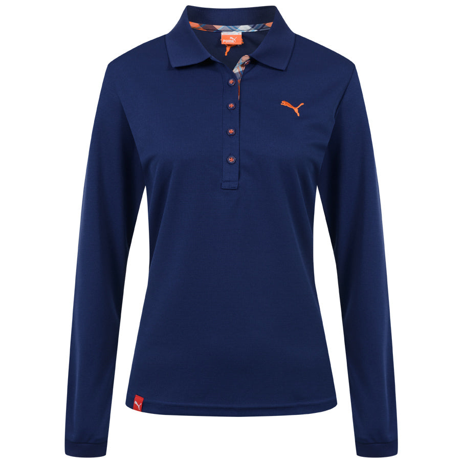 PUMA Dames Premium Poloshirt Lange Mouwen 894420-01
