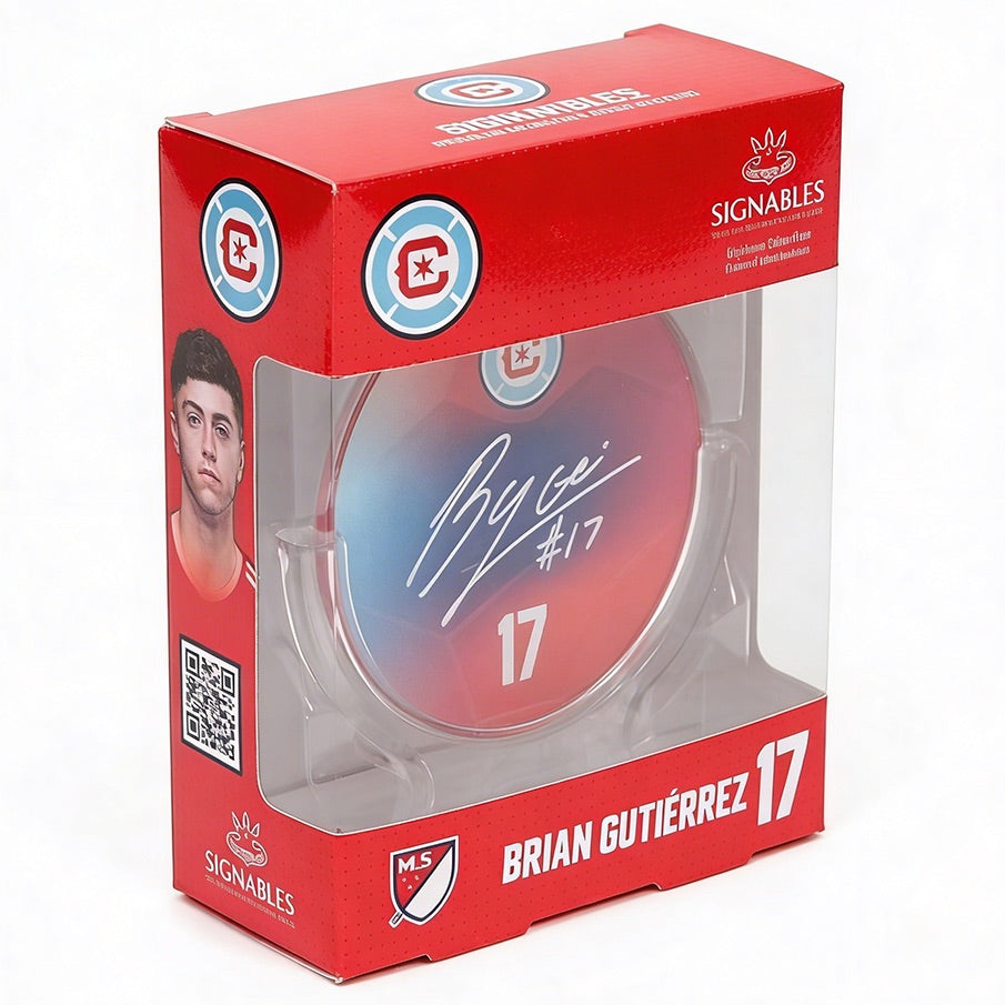 Chicago Fire FC Brian Gutierrez #17 Voetbal Verzamelobject 14 cm 910168070001