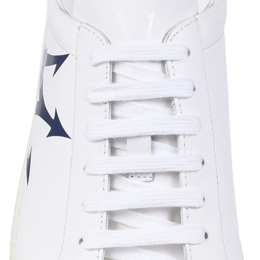 Maserati Unisex Tridente Unisex Leren Sneaker 9200326