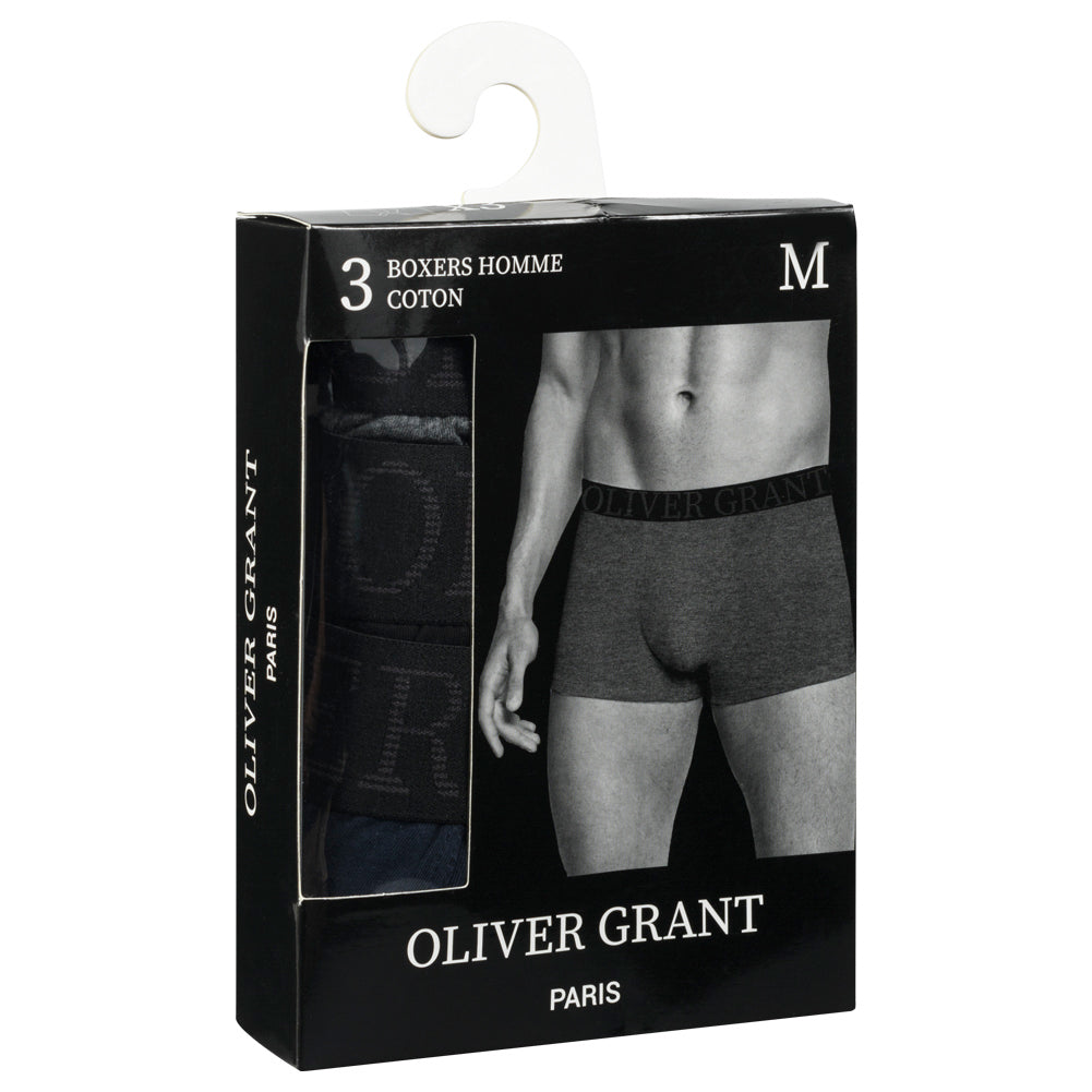 OLIVER GRANT® Heren Boxershorts 3-pack 92890398