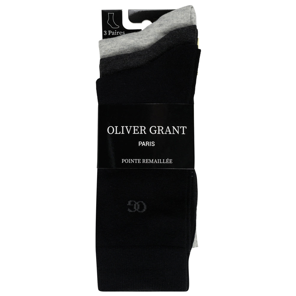 OLIVER GRANT® Unisex casualsokken 3 paar 93890709