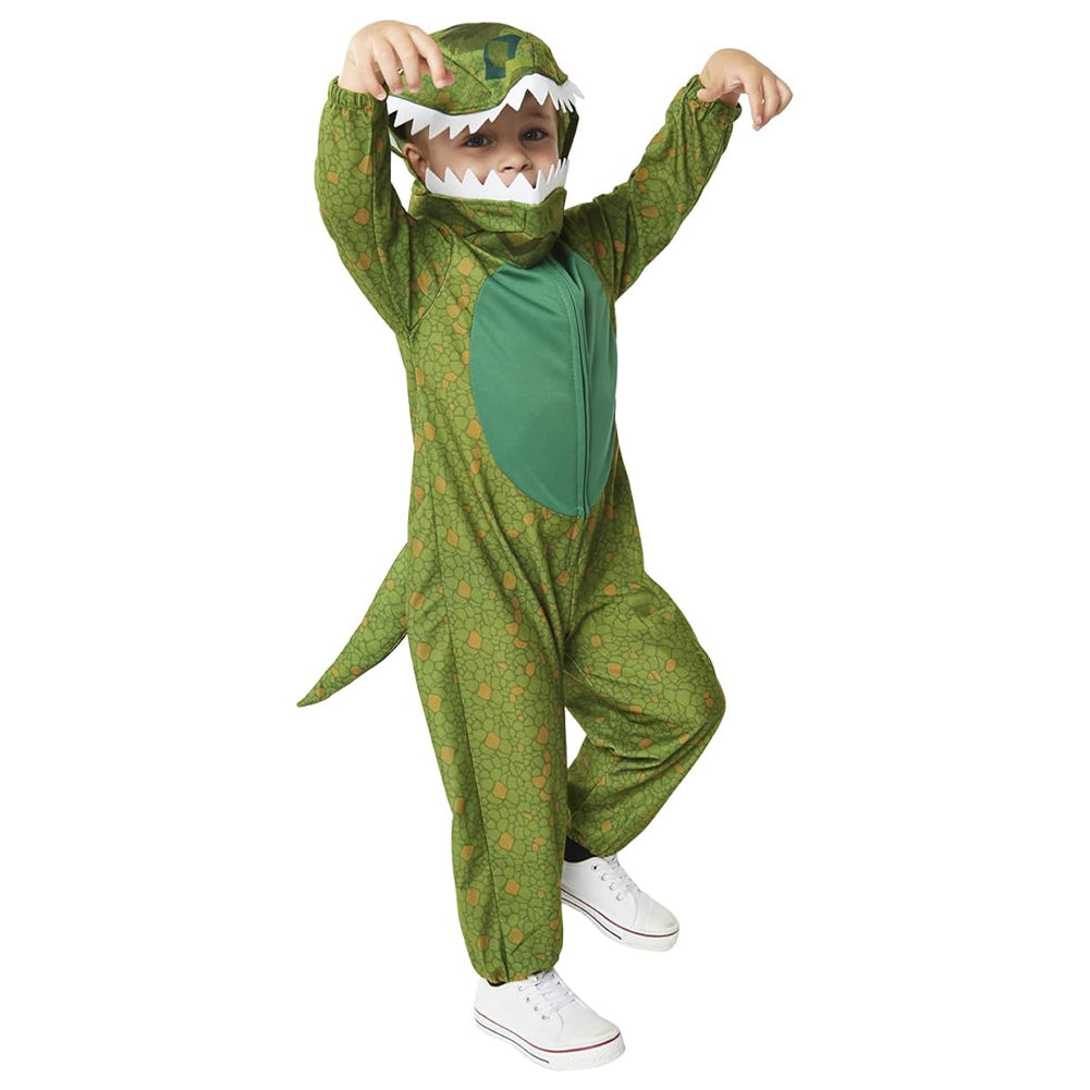 Dinosaurus overall kinder kostuum 99114