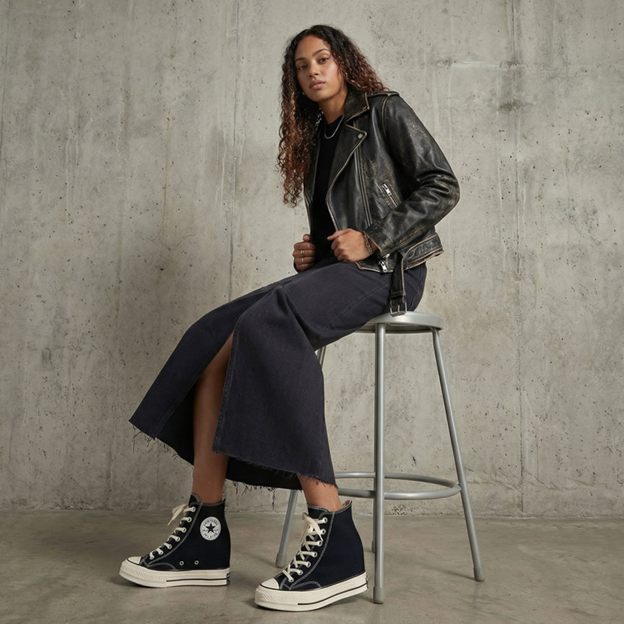 Converse Chuck 70 Wedge Hi dames sneakers A12563C
