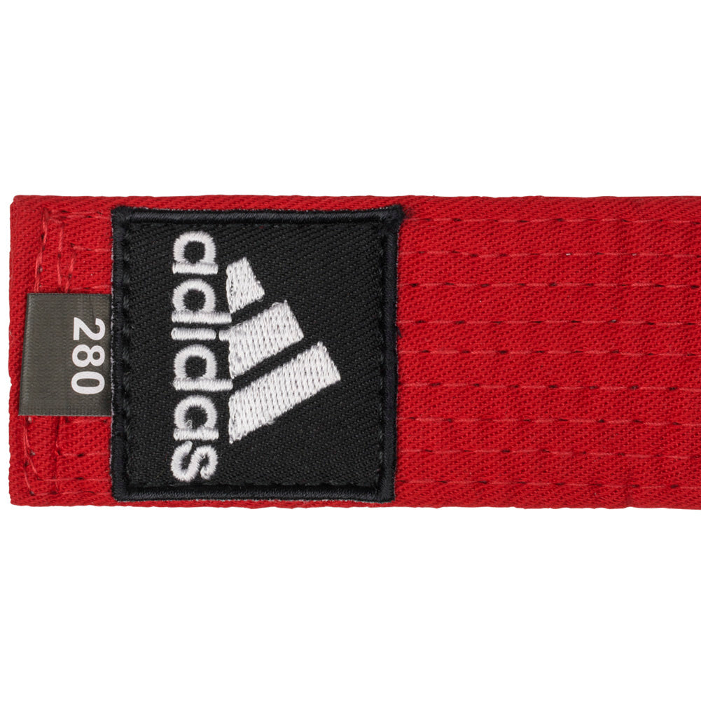 adidas Elite Karate Gekleurde Band 45mm rood ADIB240K