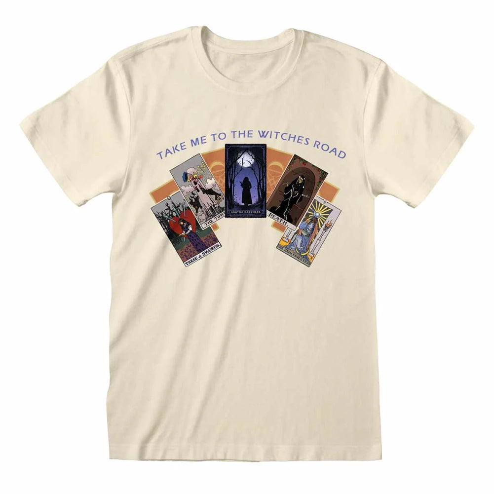 Agatha Harkness Marvel Witches Road T-shirt voor heren AGA09008TSC
