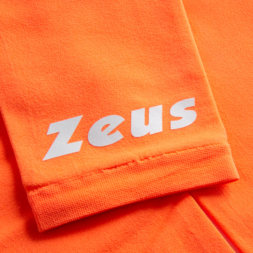 Zeus Sleeve-compression armsleeves elleboogbandage  neon oranje