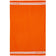 Zeus Katoenen badhanddoek 155 x 100 cm oranje – Eén maat voor iedereen