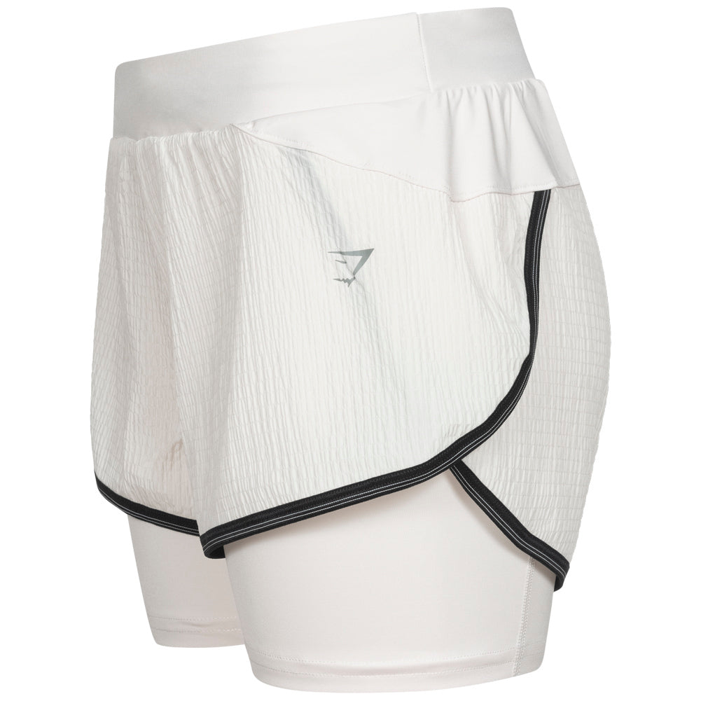 Gymshark Speed 2-in-1 Dames Shorts B2A5H-WBBB-BZ1