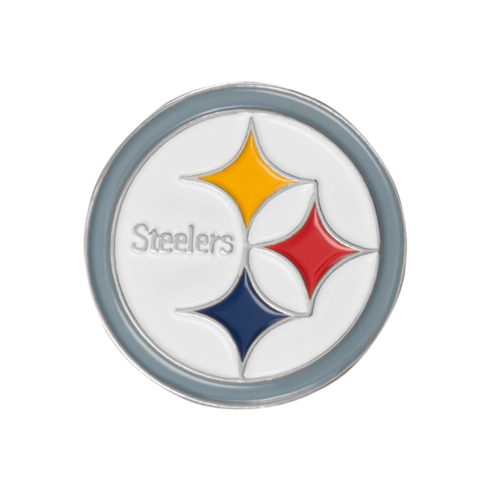 Pittsburgh Steelers NFL Metalen wapenschild pin badge  BDNFLCRSPS