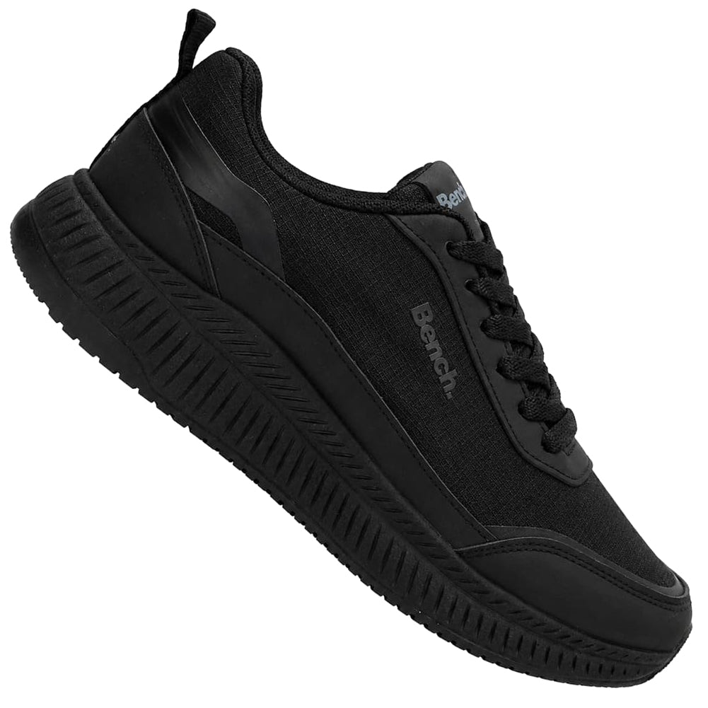Bench Dovestone heren sneaker zwart zwarte zool BEN1027-P03