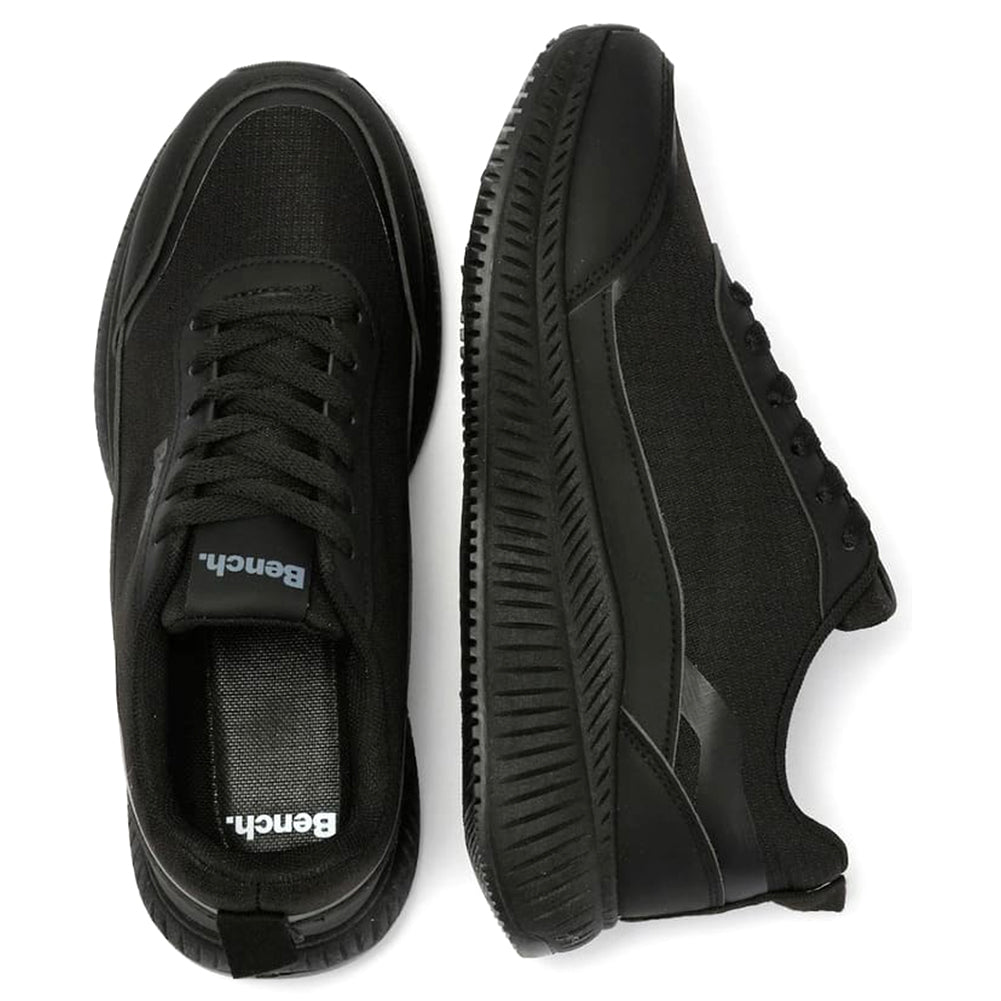 Bench Dovestone heren sneaker zwart zwarte zool BEN1027-P03