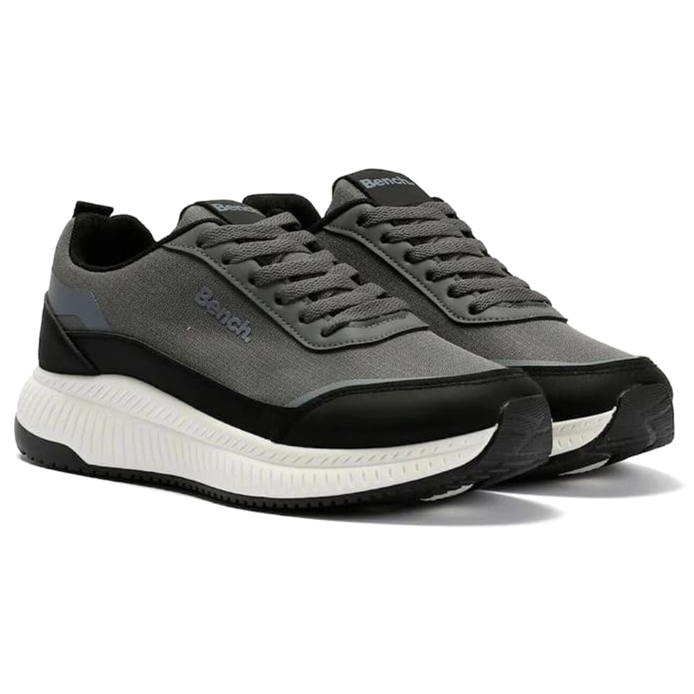 Bench Dovestone heren sneakers grijs zwart BEN1027-X26