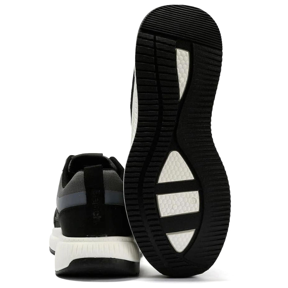 Bench Dovestone heren sneakers grijs zwart BEN1027-X26