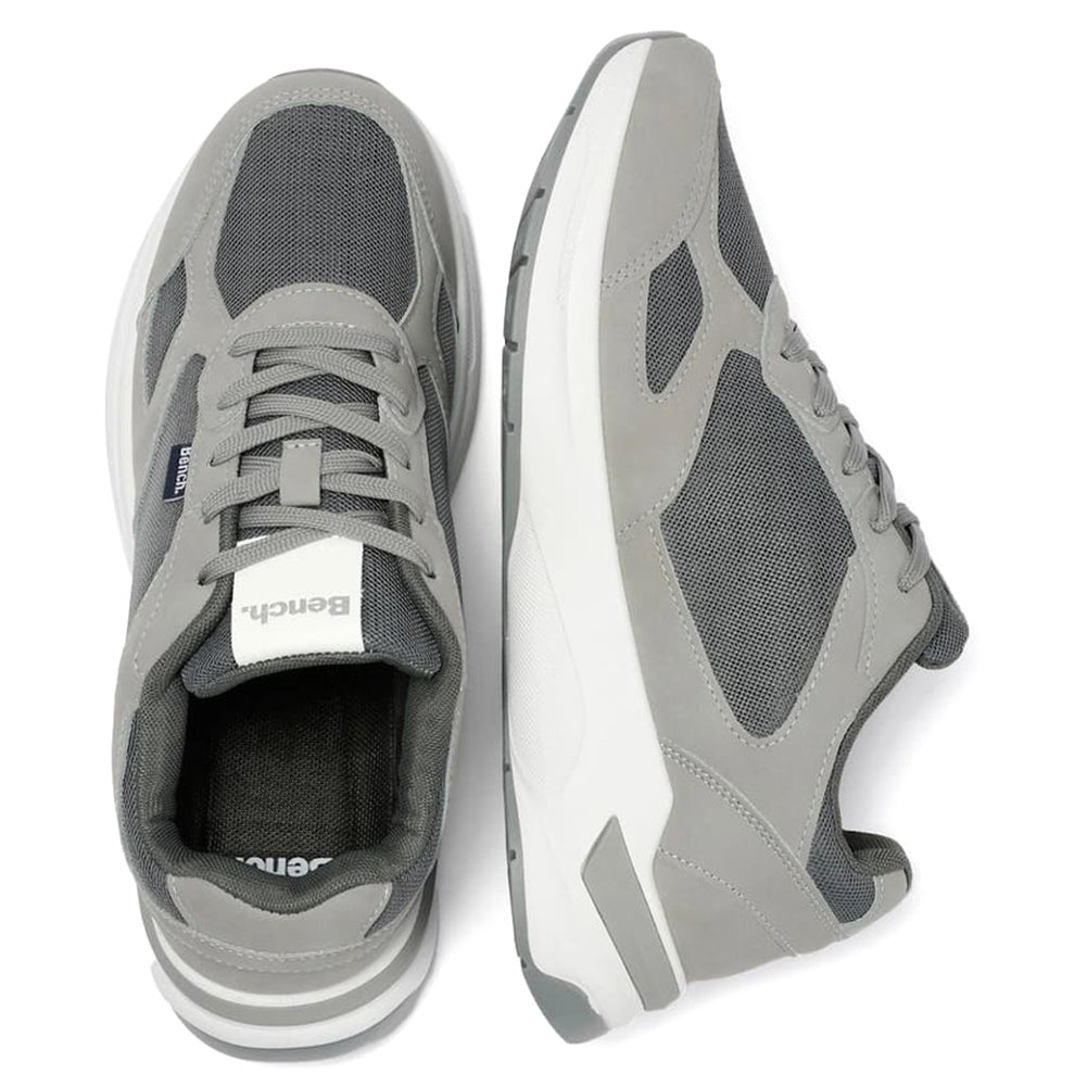Bench Derker herensneakers grijs BEN1028-P10