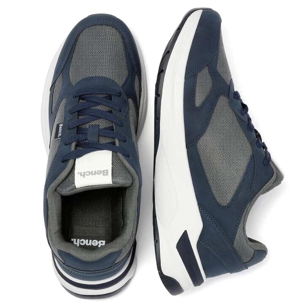 Bench Derker herensneaker navy/grijs BEN1028-X32