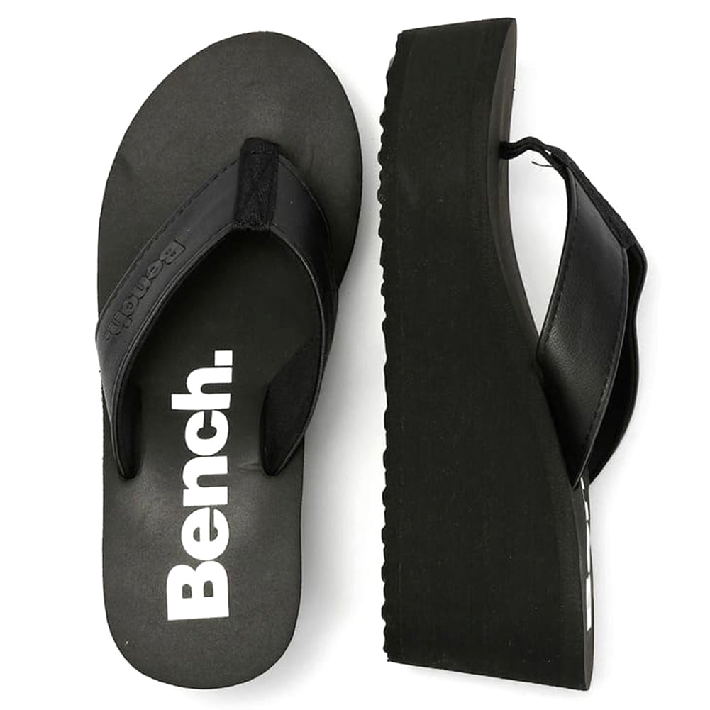 Bench Vacay dames chunky wedge teenslippers BEN5021-P02
