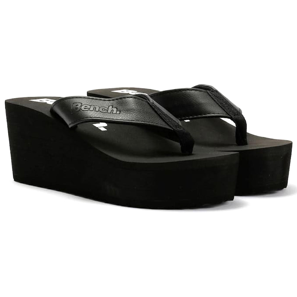 Bench Vacay dames chunky wedge teenslippers BEN5021-P02