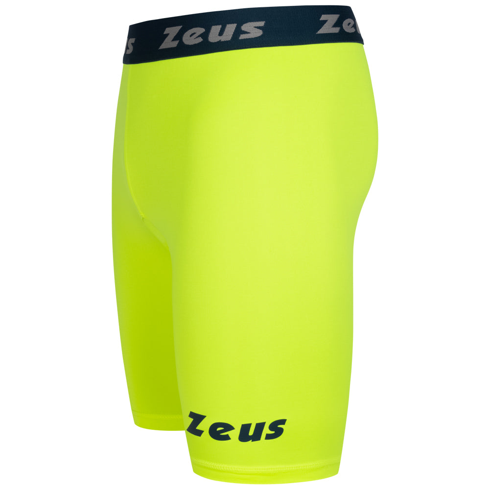 Zeus Bermuda Elastic Pro Heren Slidingbroek neongeel