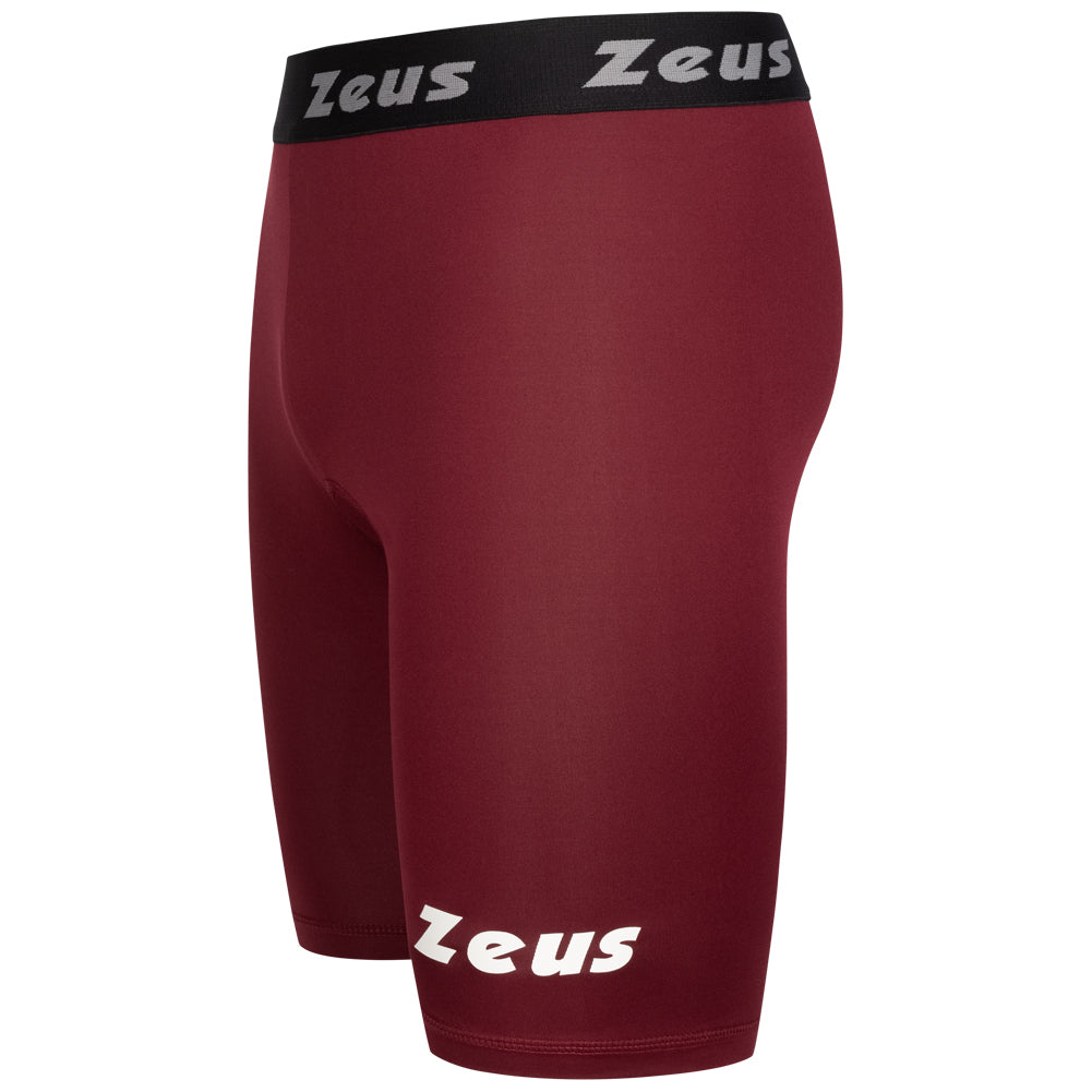 Zeus Bermuda Elastic Pro Heren Slidingbroek donkerrood